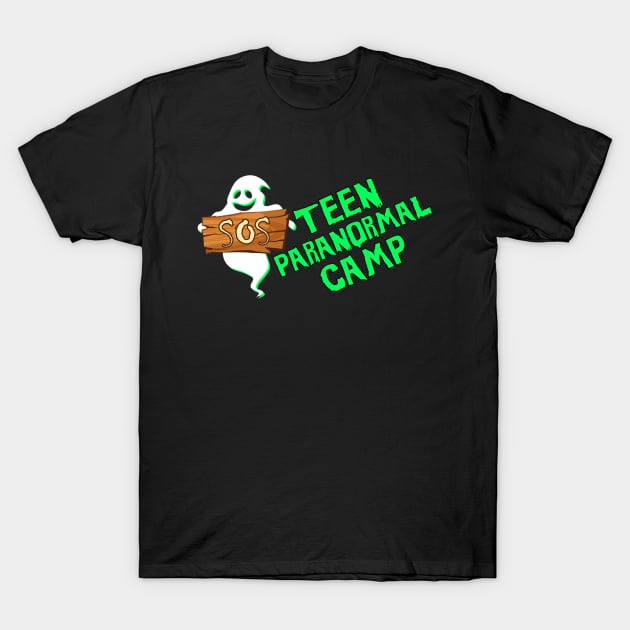 SOS Teen Paranormal Camp T-Shirt by Dead Is Not The End